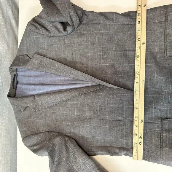 J Crew Ludlow Blazer Sport Coat 36R Mens Plaid American Woolen Co Jacket